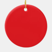 Weihnachtsdesign-Schmuck Keramik Ornament (Hinten)