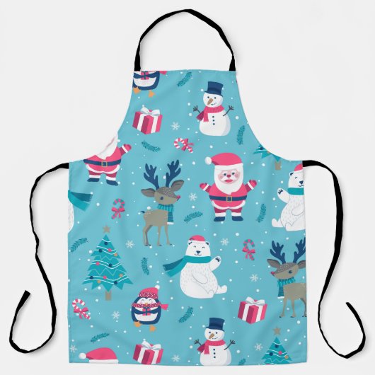 Weihnachtsdesign Schürze (Vorderseite)