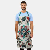 Weihnachtsdesign Schürze (Getragen)