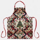 Weihnachtsdesign Schürze (Vorderseite)