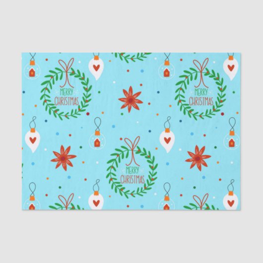 Weihnachtsdesign Seidenpapier (Vorderseite)