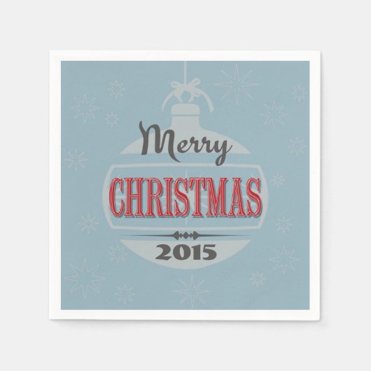 Weihnachtsdesign Serviette (Vorderseite)