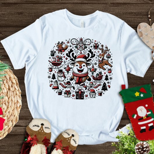 Weihnachtsdesign-T - Shirt