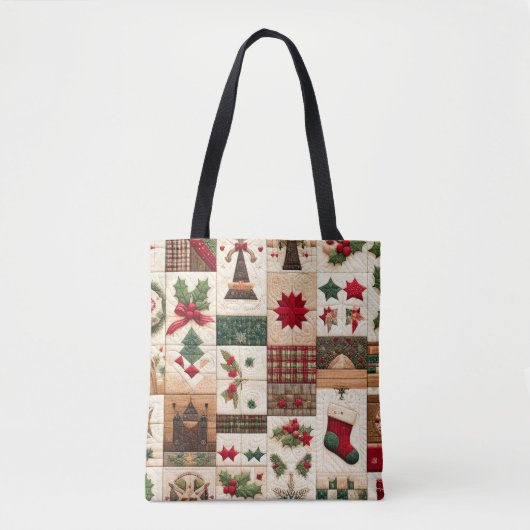 Weihnachtsdesign Tasche (Vorderseite)