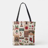 Weihnachtsdesign Tasche (Rückseite)