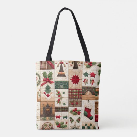 Weihnachtsdesign Tasche (Rückseite)