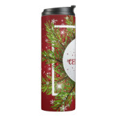 Weihnachtsdesign Thermosbecher (Nach links gedreht)