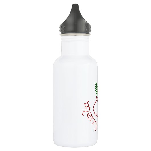 Weihnachtsdesign Trinkflasche (Links)