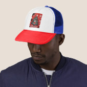 Weihnachtsdesign Truckerkappe (Beispiel)