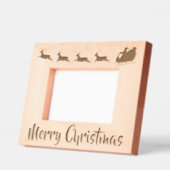 Weihnachtsdesign und Weihnachtsanfang für Reindeer Geätzte Rahmen (Links)