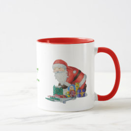 Weihnachtsdesign und Weihnachtsauflagen Tasse