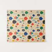 Weihnachtsdesign Wandteppich (Vorderseite (Horizontal))