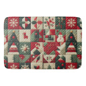 Weihnachtsdesigns Badematte (Vorderseite)