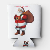 Weihnachtsdesigns Dosenkühler (Rückseite)