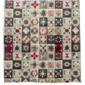 Weihnachtsdesigns Duschvorhang (Vorderseite)