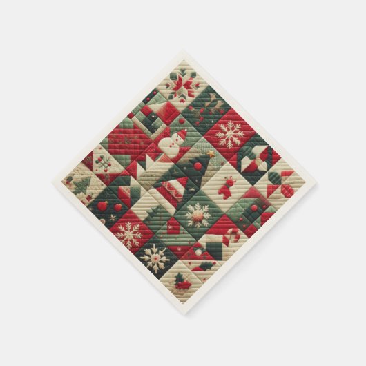 Weihnachtsdesigns Serviette (Ecke)