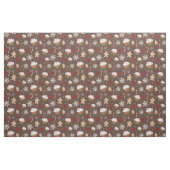 Weihnachtsdessert Muster Stoff (Fat Quarter (45,7 x 55,9 cm))