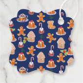 Weihnachtsdesserts Geschenkanhänger (Rückseite)