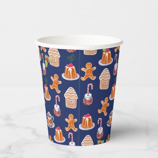 Weihnachtsdesserts Pappbecher (Rechts)