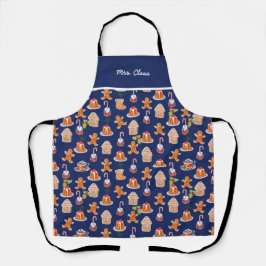 Weihnachtsdesserts Schürze