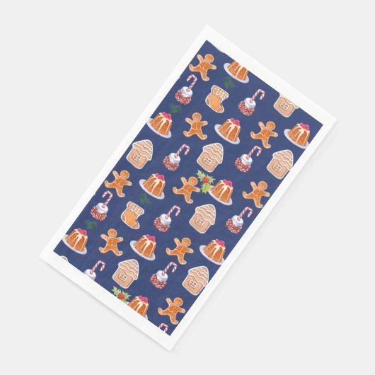 Weihnachtsdesserts Serviette (Ecke)