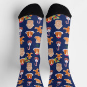 Weihnachtsdesserts Socken (Oben)