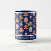 Weihnachtsdesserts Tasse Personalisiert (Zentrum)