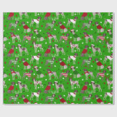 Weihnachtsdeutsch Kurzfilm Geschenkpapier (Flach)