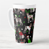 Weihnachtsdeutsch Kurzfilme Latte-Tasse Milchtasse (Linke Ecke)