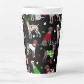 Weihnachtsdeutsch Kurzfilme Latte-Tasse Milchtasse (Vorderseite)