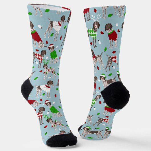 Weihnachtsdeutsch Kurzfilme Socken (Gewinkelt)