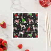 Weihnachtsdeutsch Kurzhaar Pointer Napkins Serviette (Beispiel)