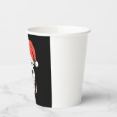 Weihnachtsdeutscher Schäferhund Klassischer T - Sh Pappbecher (Links)