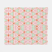 Weihnachtsdiamanten Fleece-Decke Fleecedecke (Vorderseite (Horizontal))