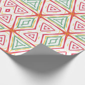 Weihnachtsdiamanten Geschenkpapier (Ecke)