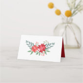 Weihnachtsdinner Dekoration Platzkarte (Rückseite)