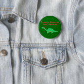 Weihnachtsdinosaurier-Button Button (Beispiel)