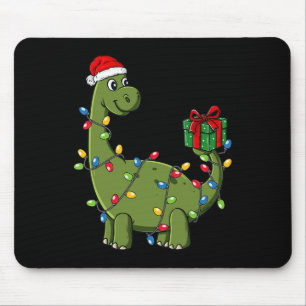 Weihnachtsdinosaurier mit Lights Fun Boys Kinder W Mousepad