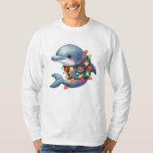 Weihnachtsdolphin T-Shirt (Vorderseite)