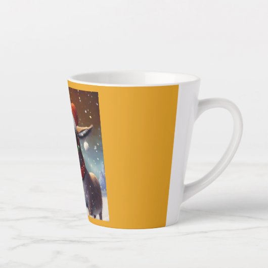 WeihnachtsDonkey 1 Milchtasse (Rechts)