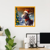 WeihnachtsDonkey 1 Poster (Heimbüro)