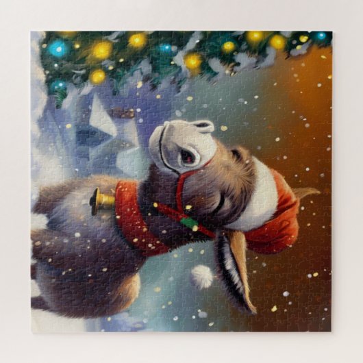 WeihnachtsDonkey (1) Puzzle (Horizontal)