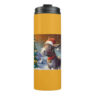 WeihnachtsDonkey 1 Thermosbecher