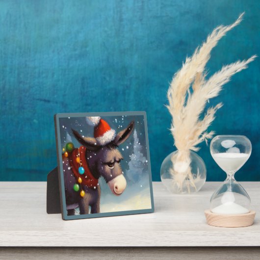 WeihnachtsDonkey 2 Fotoplatte (InSitu)