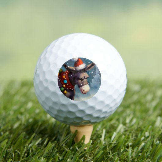 WeihnachtsDonkey (2) Golfball (Insitu T-Shirt)