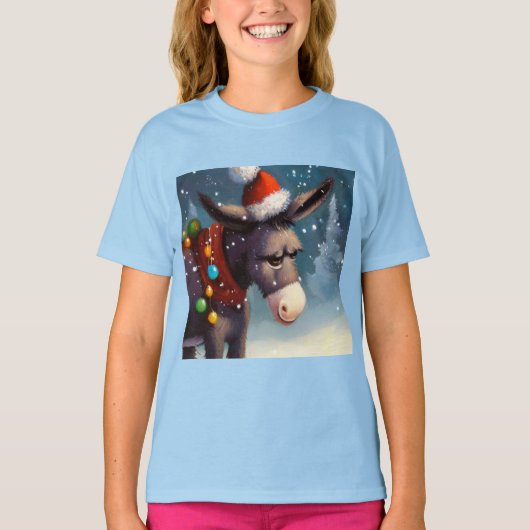 WeihnachtsDonkey 2 T-Shirt (Vorderseite)
