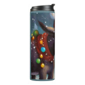 WeihnachtsDonkey 2 Thermosbecher (Nach links gedreht)