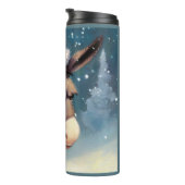 WeihnachtsDonkey 2 Thermosbecher (Nach rechts gedreht)