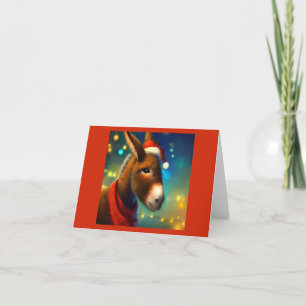 WeihnachtsDonkey 3 Feiertagskarte