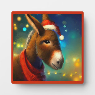WeihnachtsDonkey 3 Fotoplatte